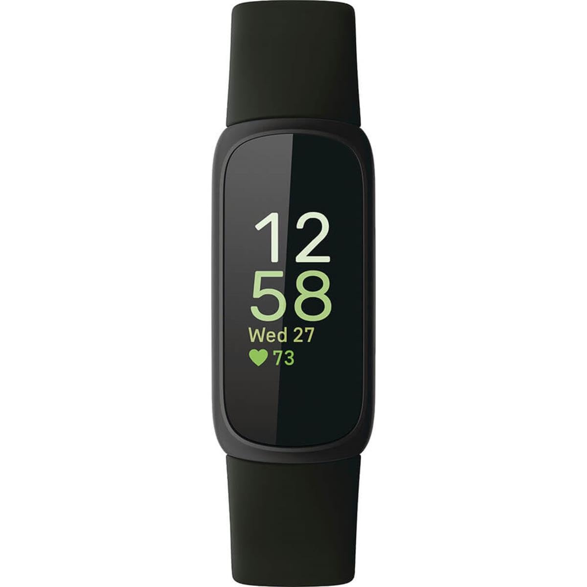 Fitbit Inspire 3 Health &-Fitness-Tracker with Stress Management, Workout Intensity, Sleep Tracking, 24/7 Heart Rate and more