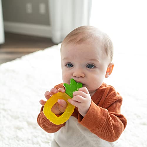 Dr. Brown's AquaCool Water-Filled Baby Teether, Cools & Massages Sore Gums, BPA Free, 2 Pack, 3m+