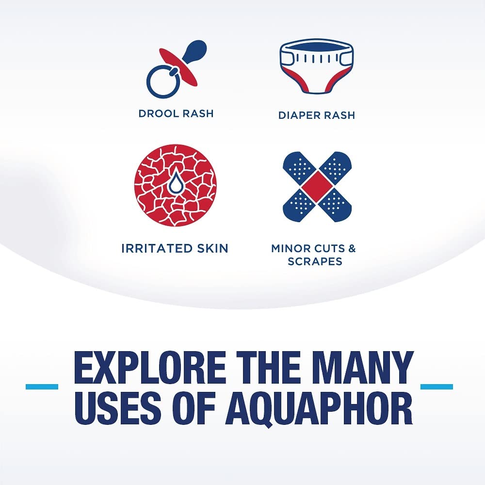 Aquaphor Baby Healing Ointment Advanced Therapy Skin Protectant, 14 Oz Jar