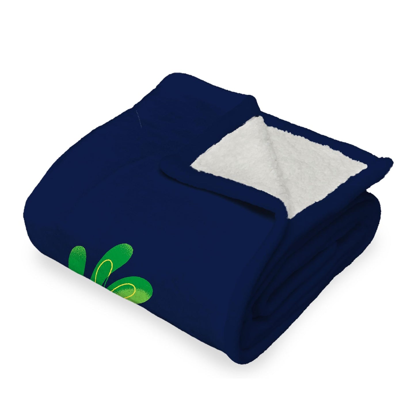 Northwest Inside Out Silk Touch Sherpa Throw Blanket, 50" x 60", One of a Kind