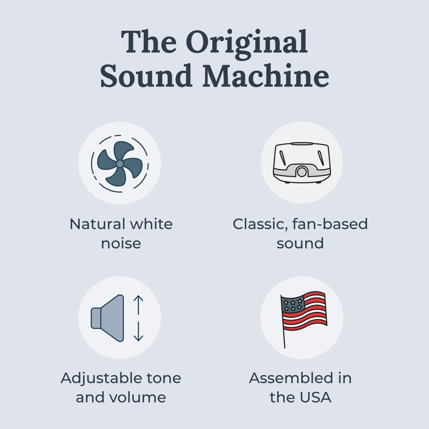 Yogasleep Dohm Classic (White) The Original White Noise Sound Machine
