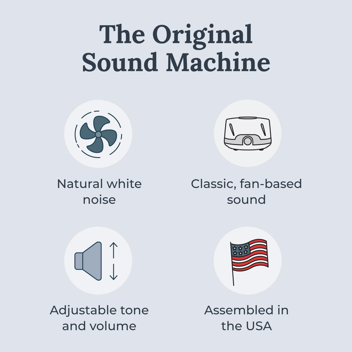 Yogasleep Dohm Classic (White) The Original White Noise Sound Machine