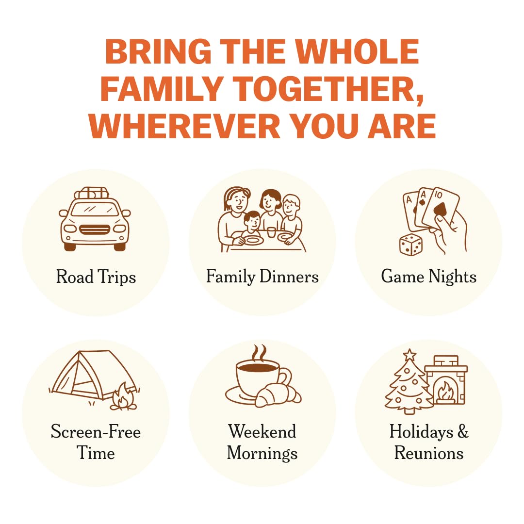 TALES 150 Conversation Cards, Family Edition