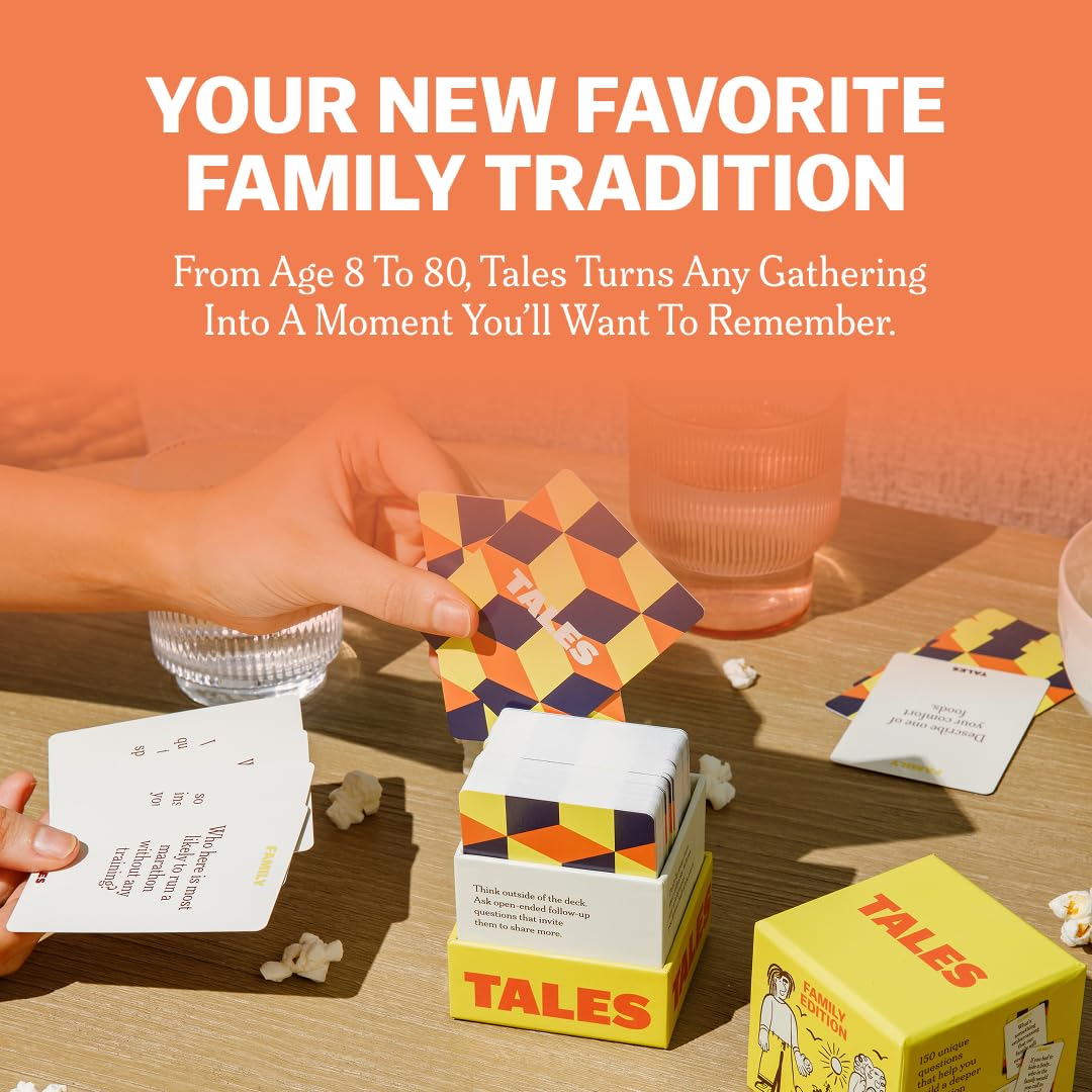 TALES 150 Conversation Cards, Family Edition