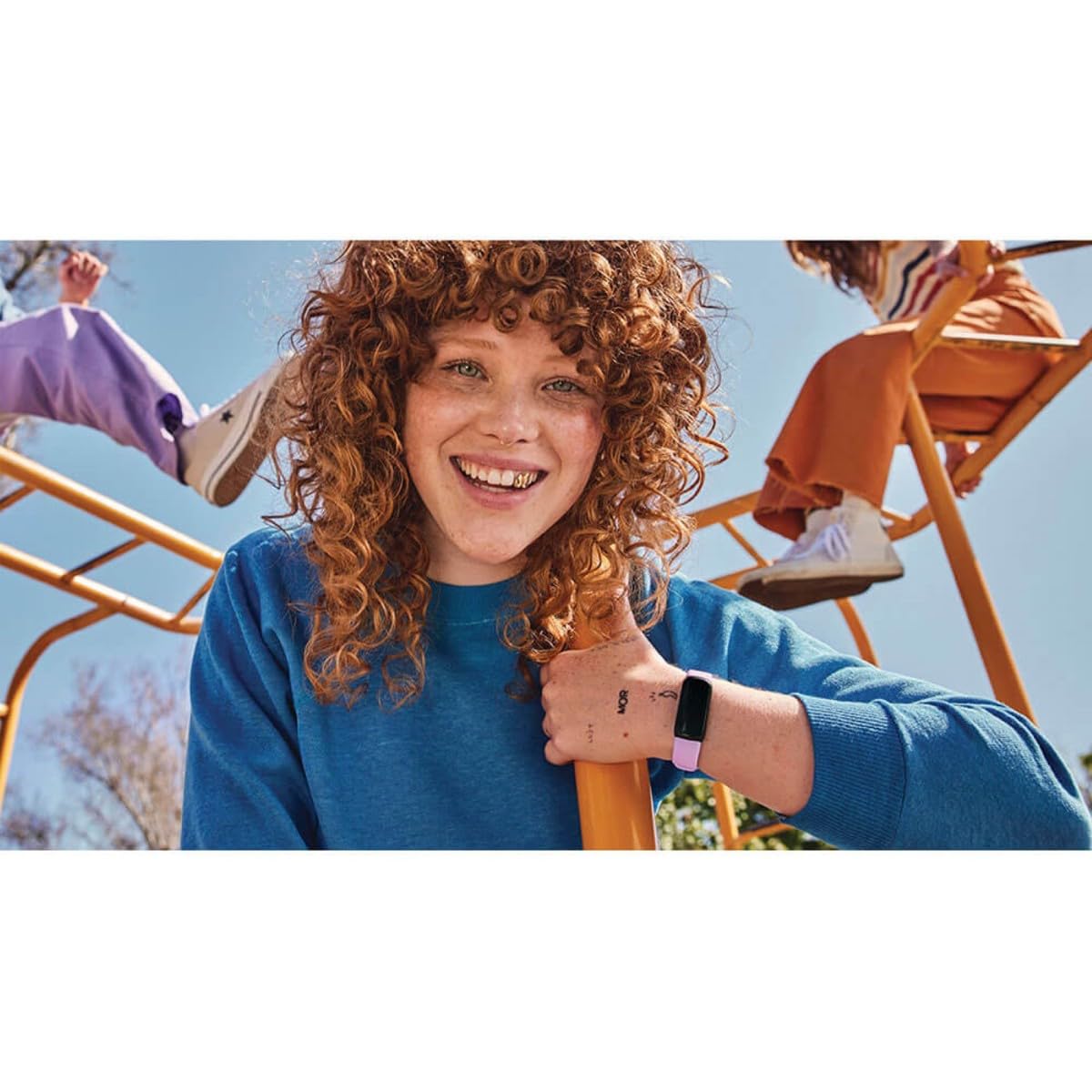 Fitbit Inspire 3 Health &-Fitness-Tracker with Stress Management One Size (S & L Bands Included)