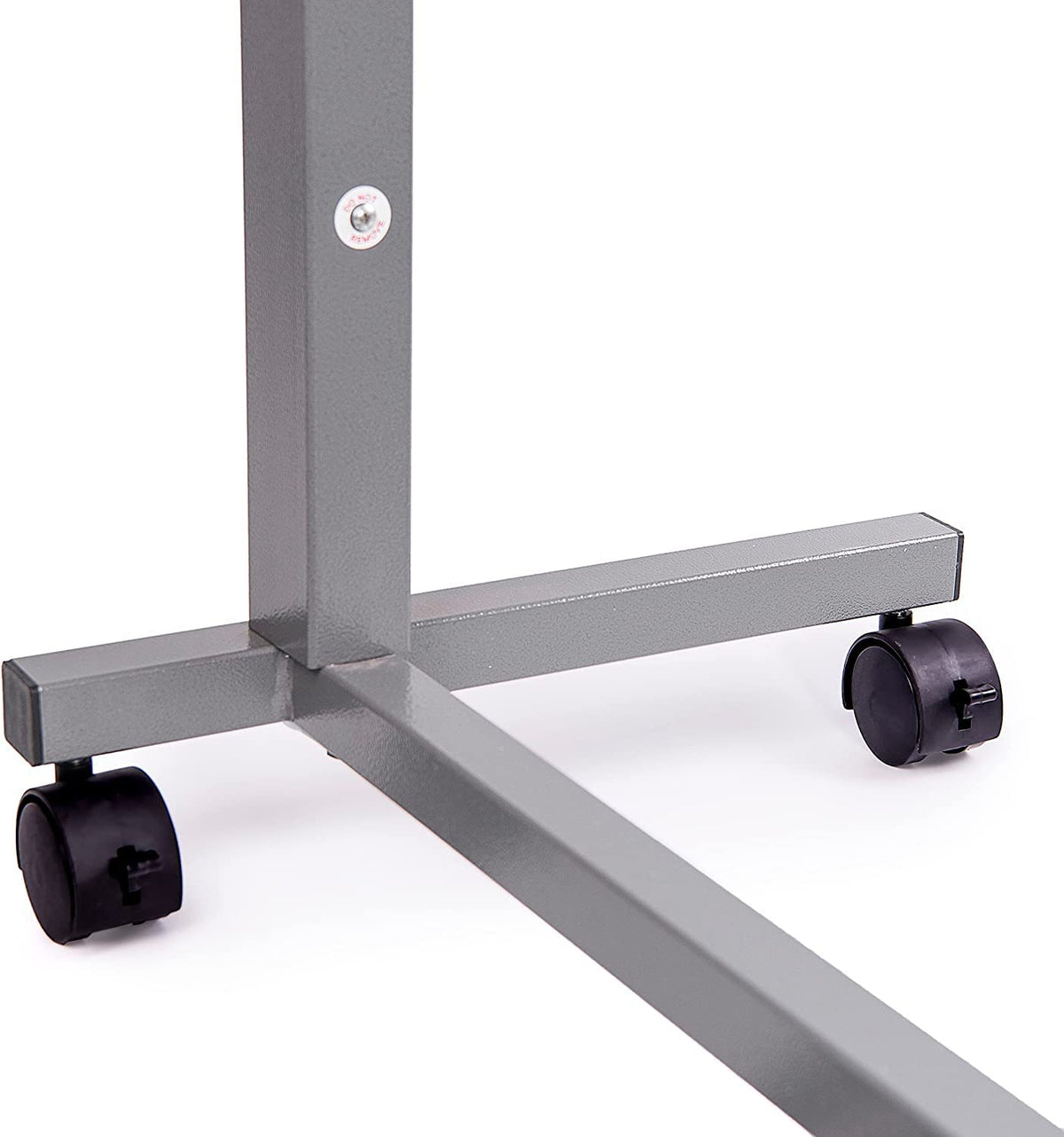 Medical Adjustable Overbed Bedside Table With Wheels