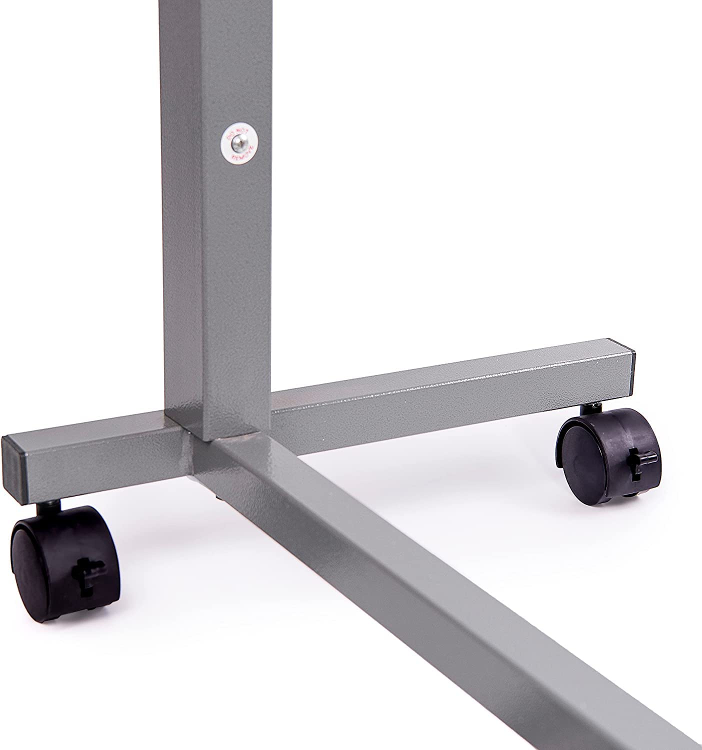 Medical Adjustable Overbed Bedside Table With Wheels