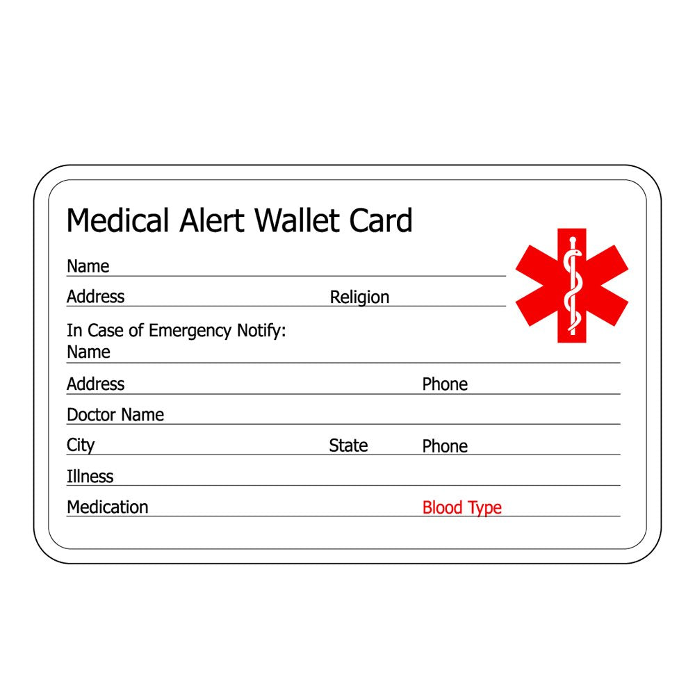 LinnaLove-Free customize engraved Simple Rolo chain Medical alert id bracelet for Women