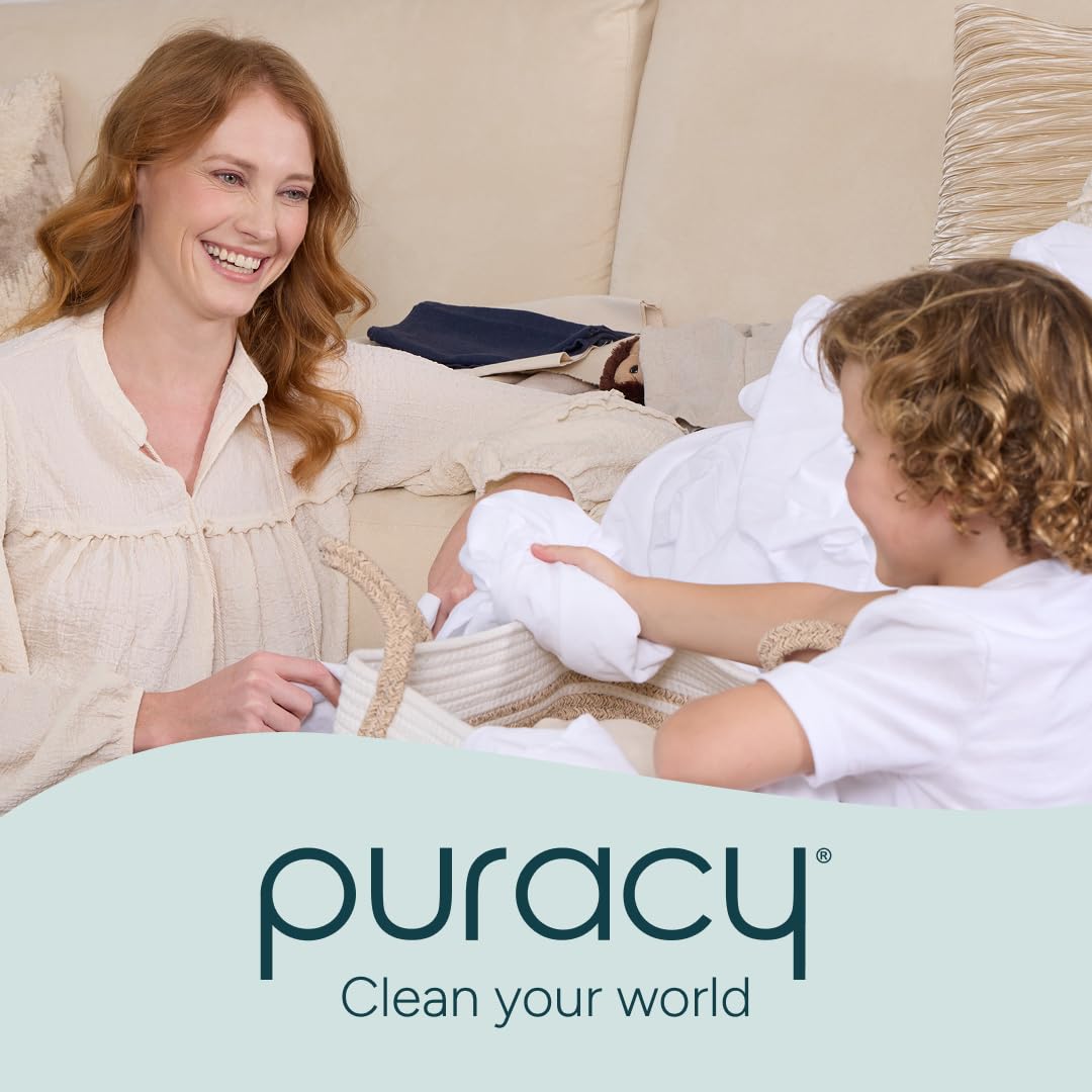Puracy Stain Remover, Travel and Laundry Stain Cleaner for Clothes, Baby Essentials, Kids Stains, Oil and Fabric Spot Cleaner (Stain Remover Spray, 12 fl oz)