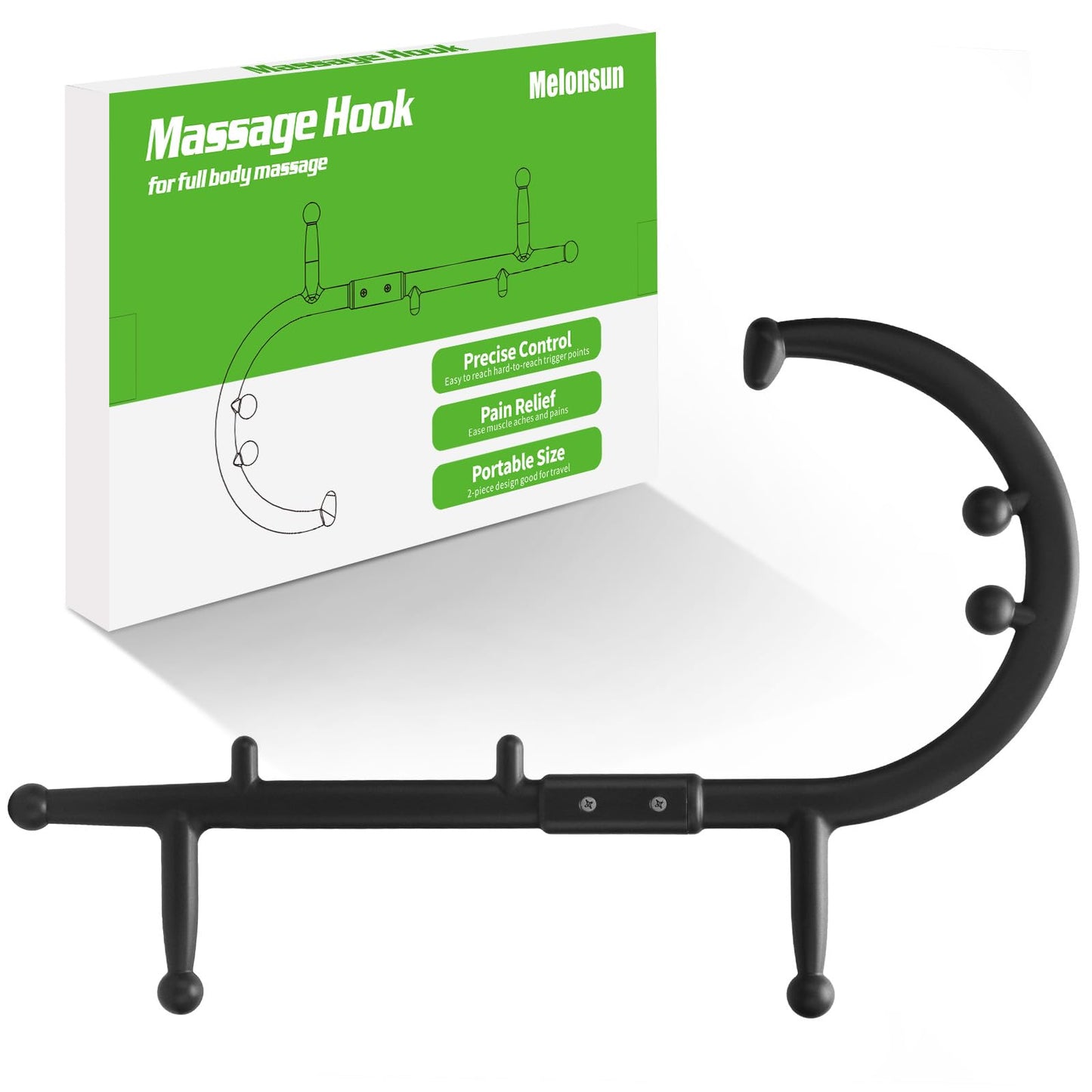 Trigger Point Massage Hook - Back and Neck Massager