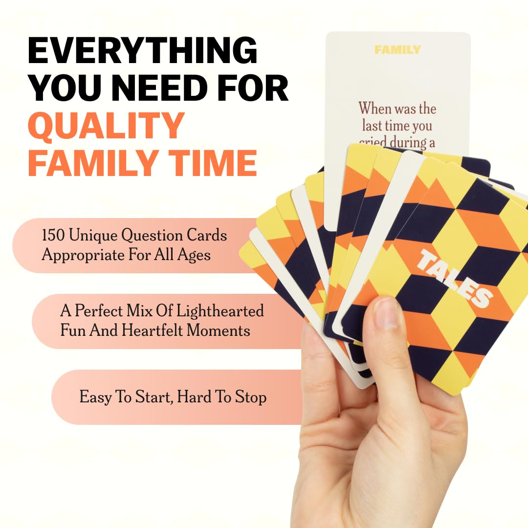 TALES 150 Conversation Cards, Family Edition