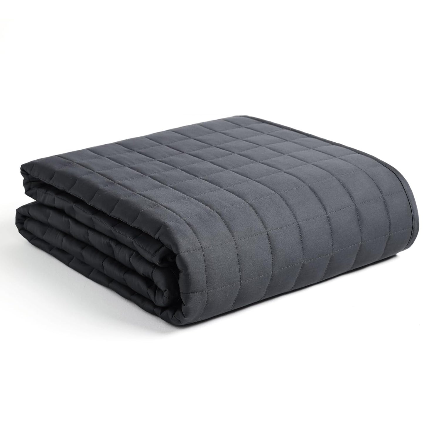 YnM 15lbs Weighted Blanket for Adults, Breathable Heavy Bed Throw Blanket with Cooling Glass Beads Twin Size Throw