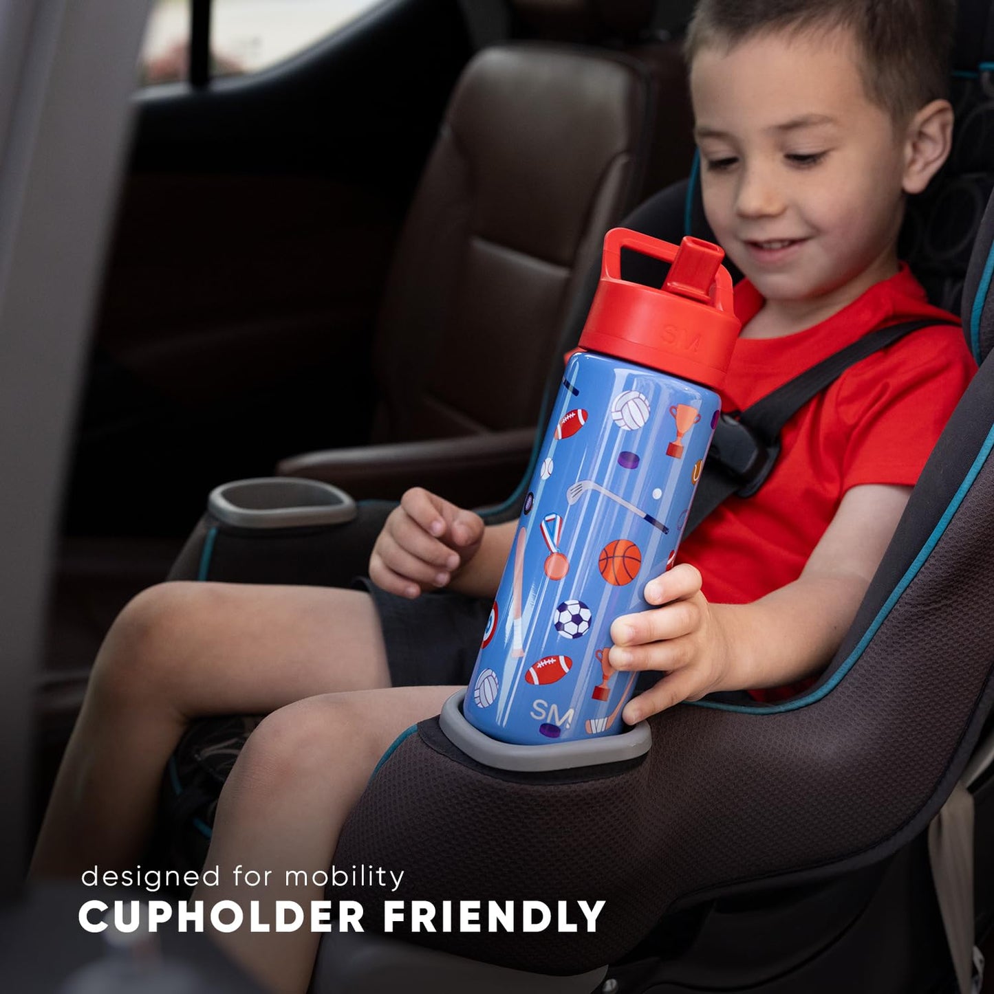 Simple Modern Kids Summit Water Bottle with Straw Lid | 14oz