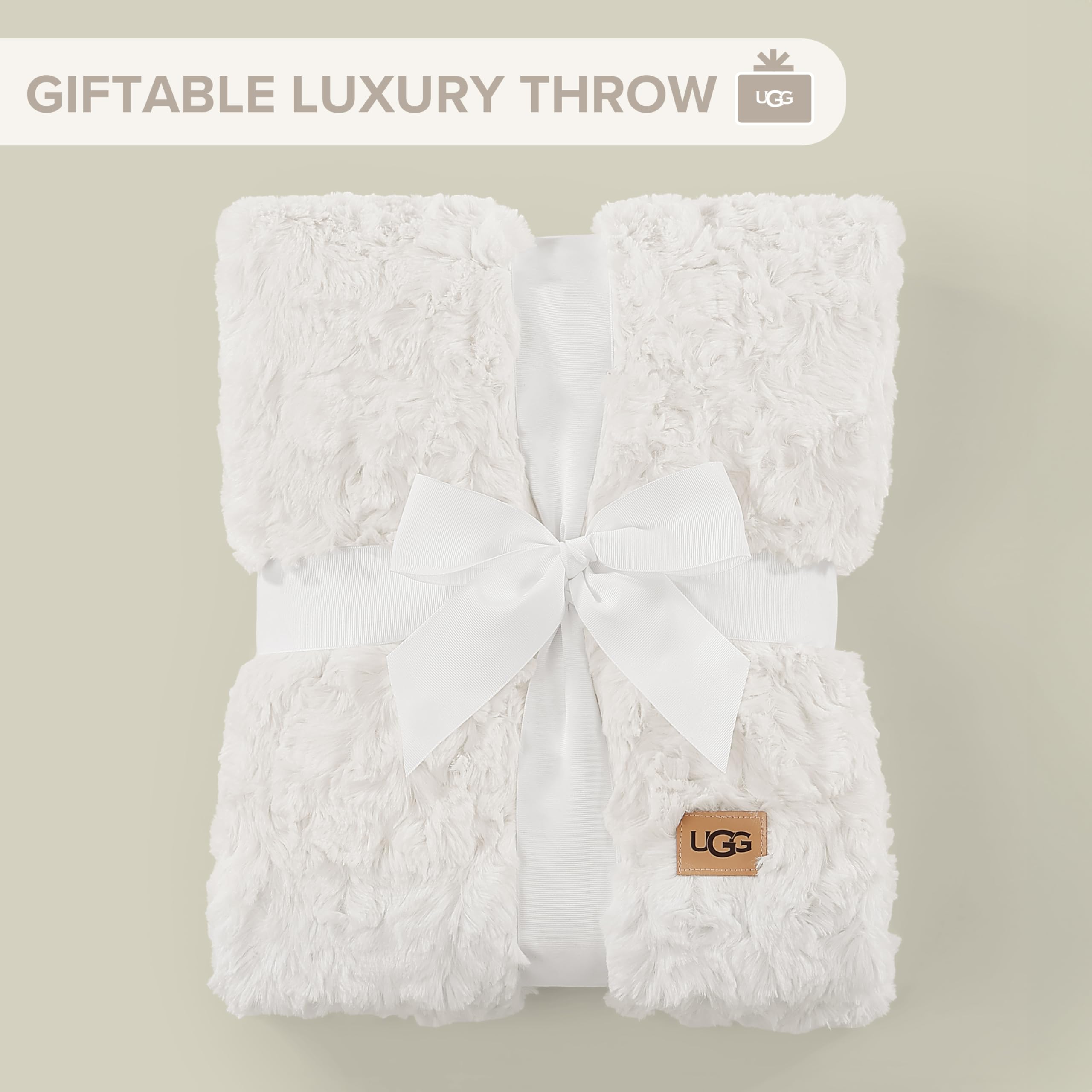 UGG Adalee Faux Fur Throw Blanket Luxury