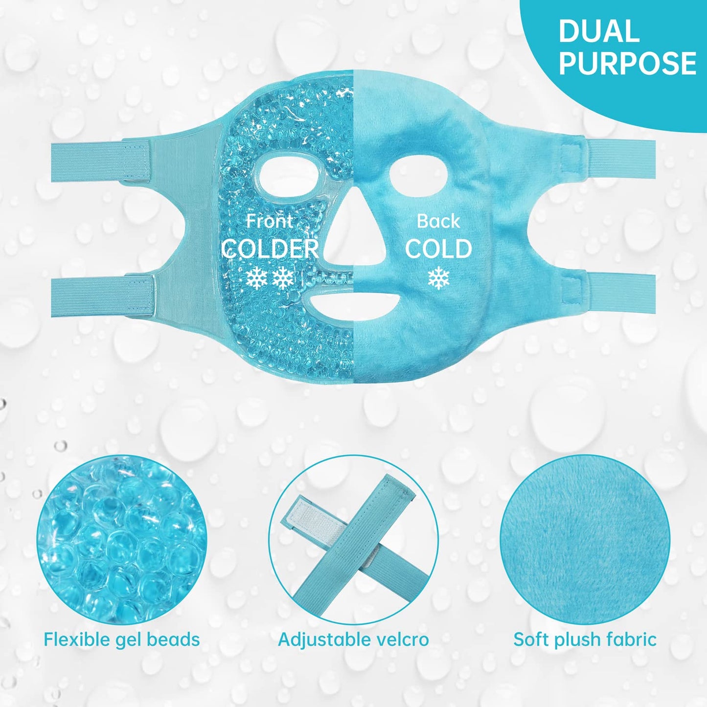 Cold Face Eye Mask Ice Pack