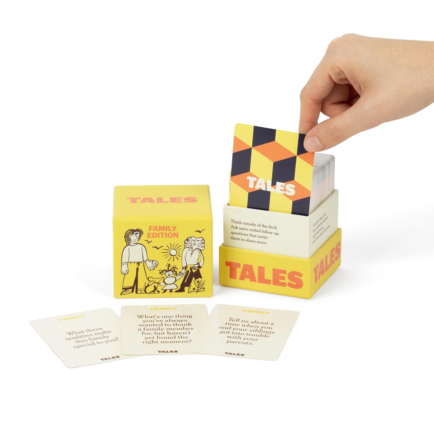 TALES 150 Conversation Cards, Family Edition