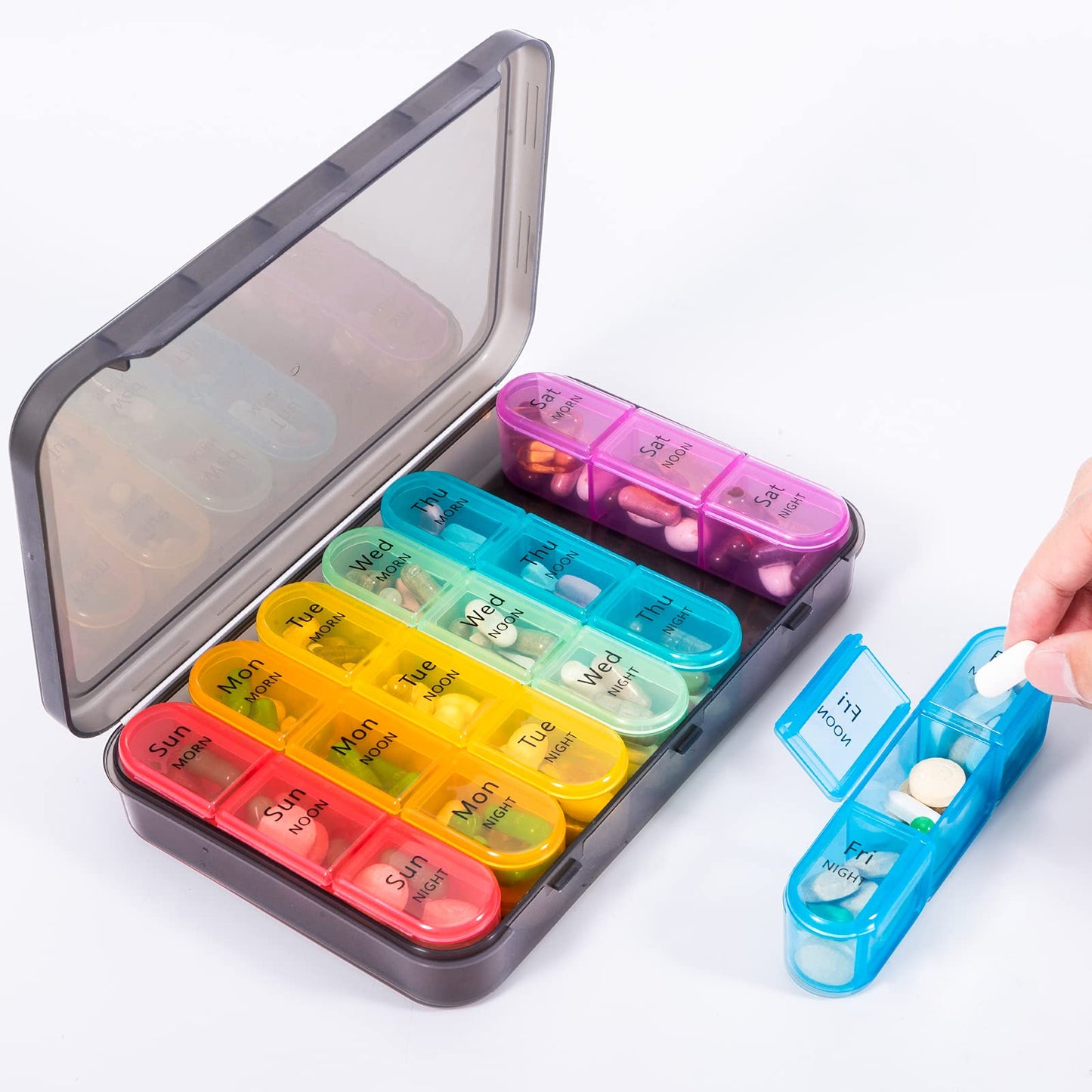 Pill Organizer 3 Times a Day