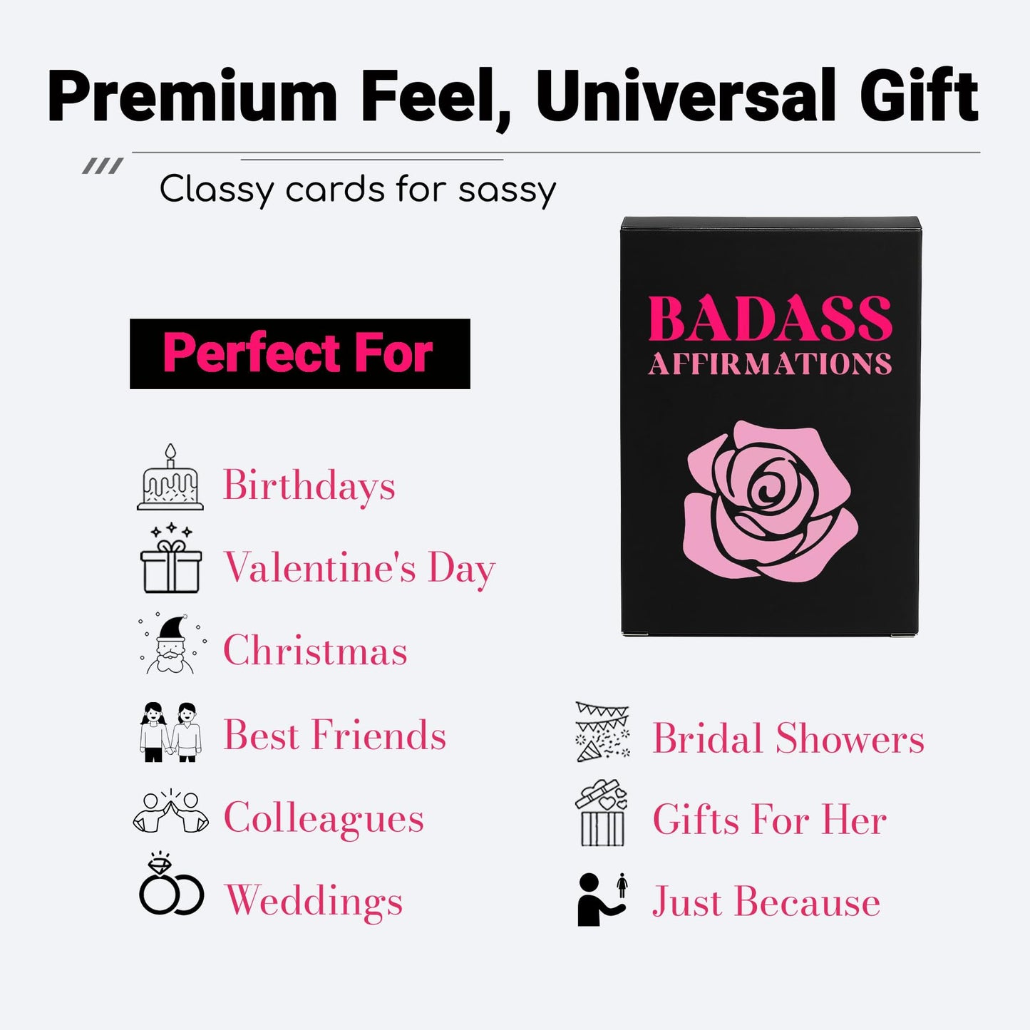 Badass Affirmation Cards
