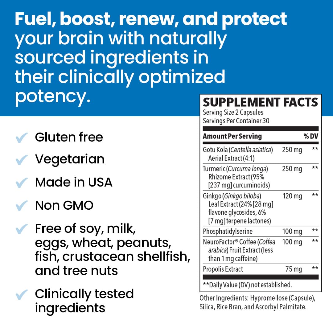 NeuroQ Memory & Focus- 60 Capsules