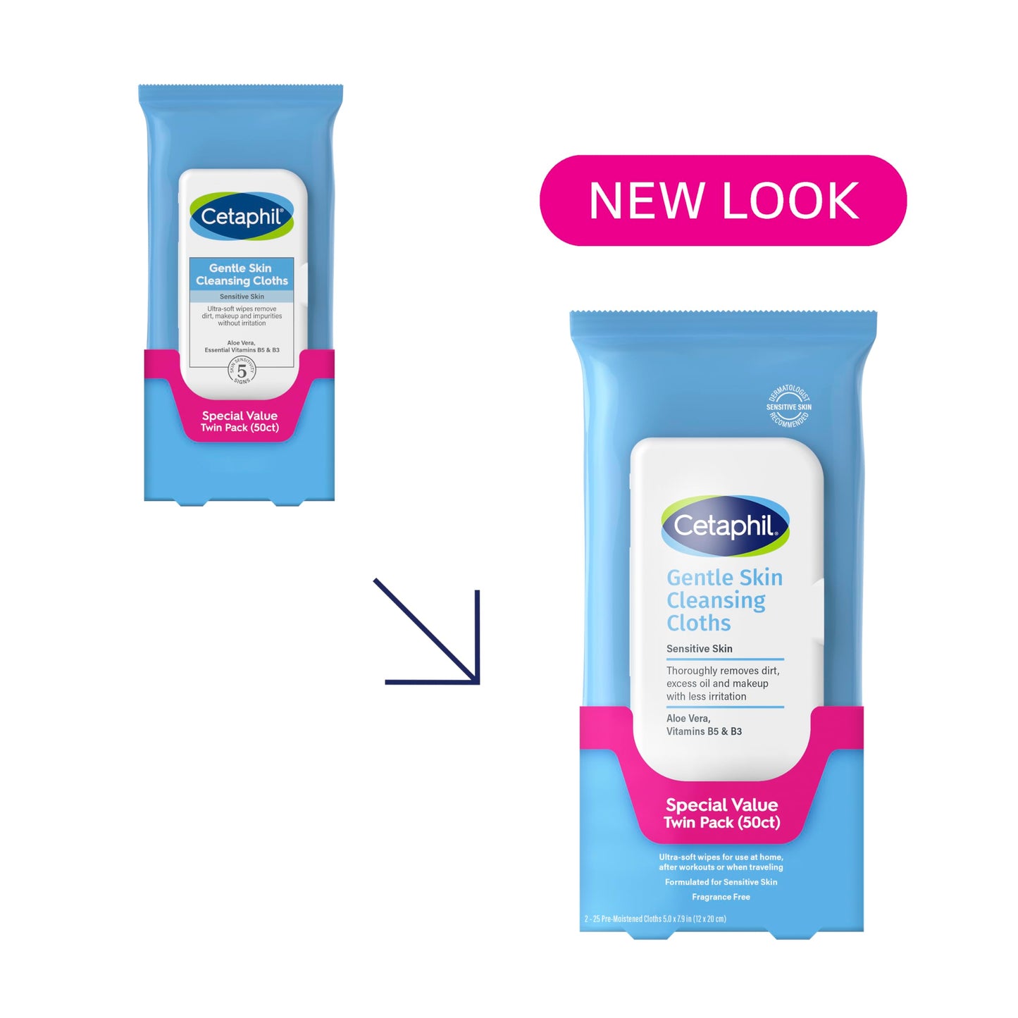 Cetaphil Face and Body Wipes