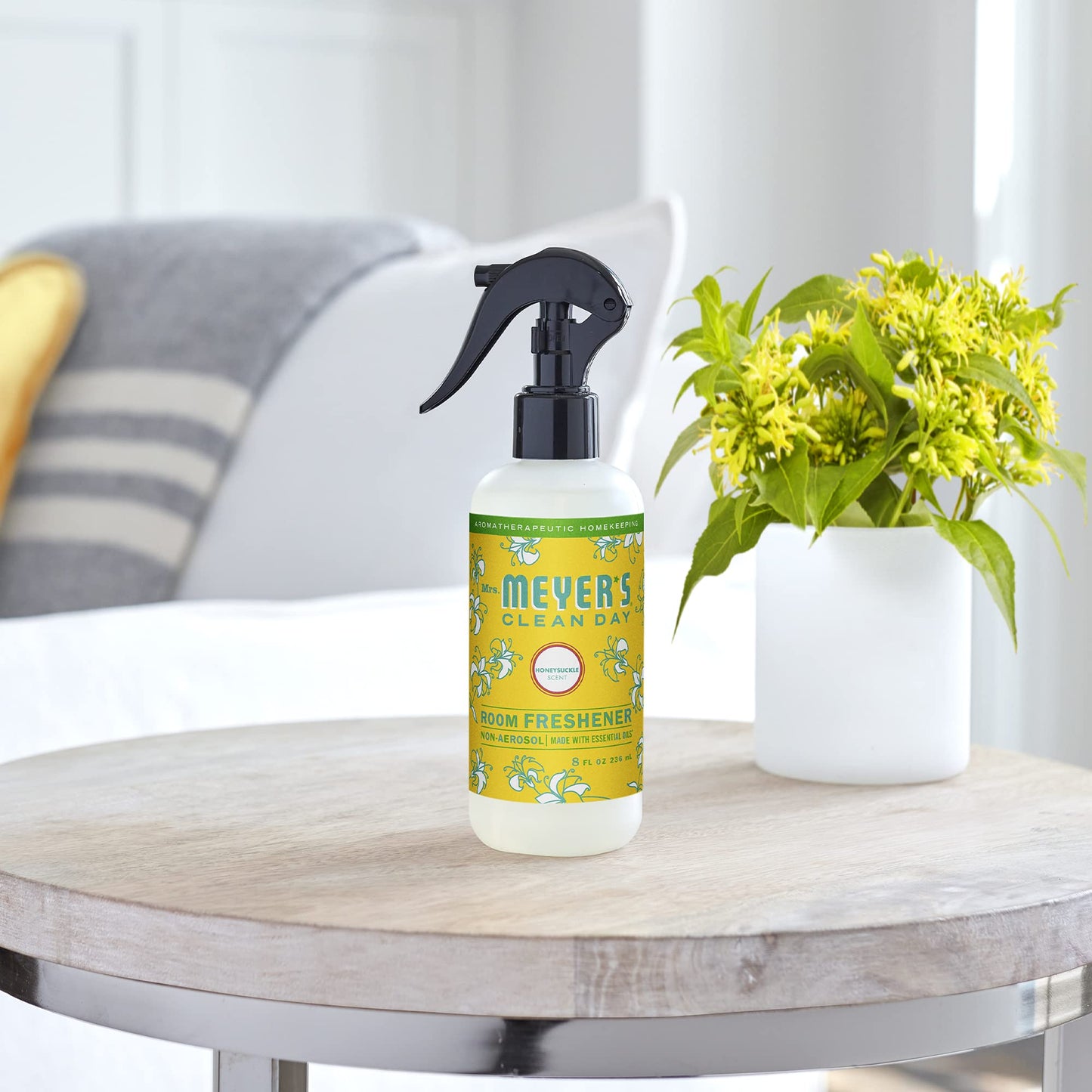 MRS. MEYER'S CLEAN DAY Room and Air Freshener Spray, Non-Aerosol, 8 fl. Oz