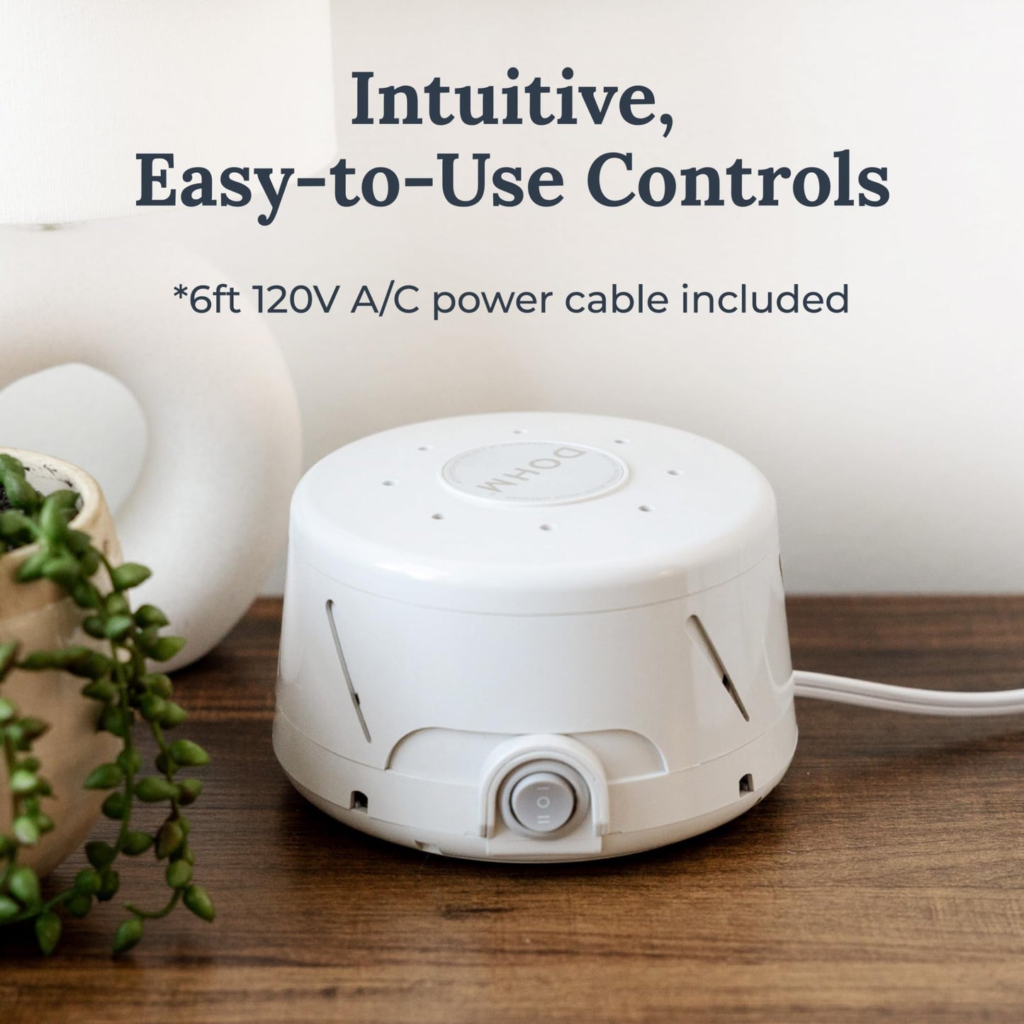 Yogasleep Dohm Classic (White) The Original White Noise Sound Machine