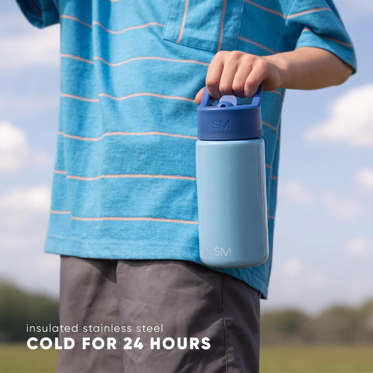 Simple Modern Kids Summit Water Bottle with Straw Lid | 14oz