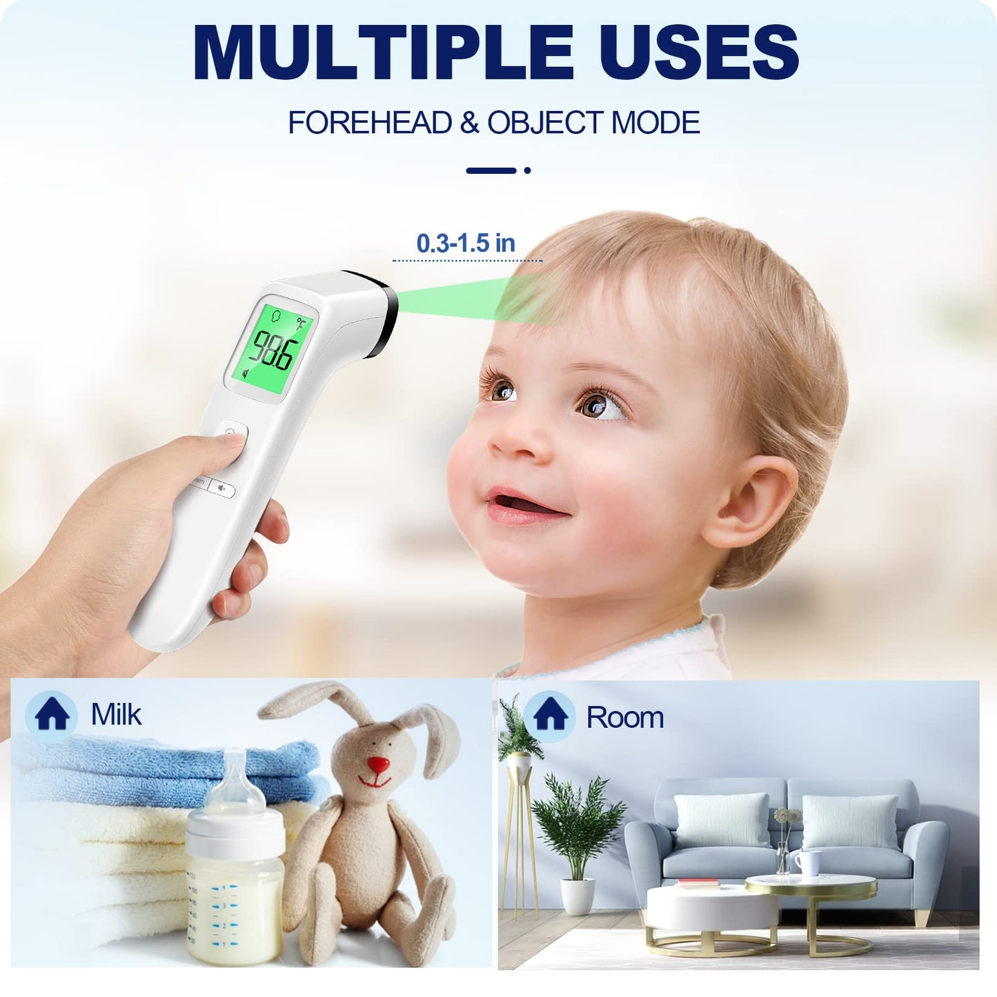 No-Touch Thermometer for Adults and Kids