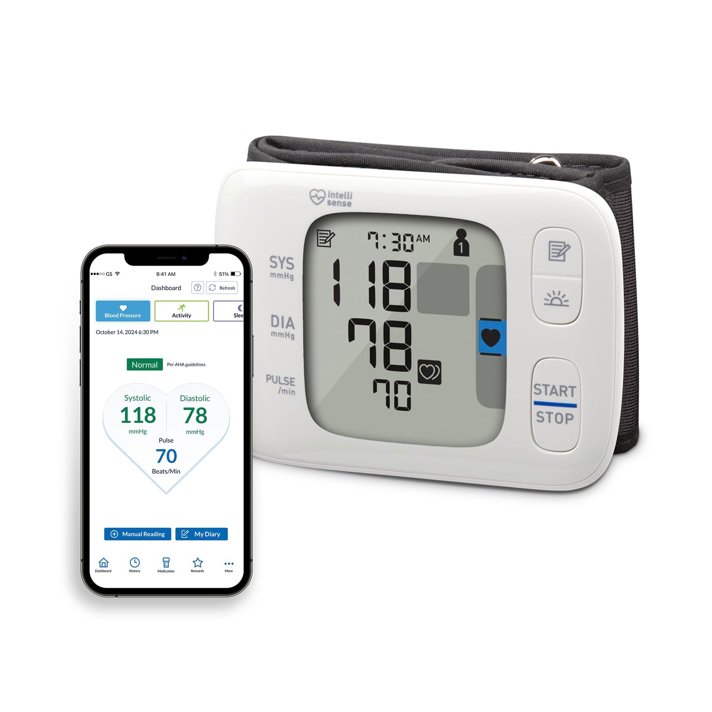 OMRON Gold Blood Pressure Monitor - Clinically Validated Wrist Blood Pressure Monitor
