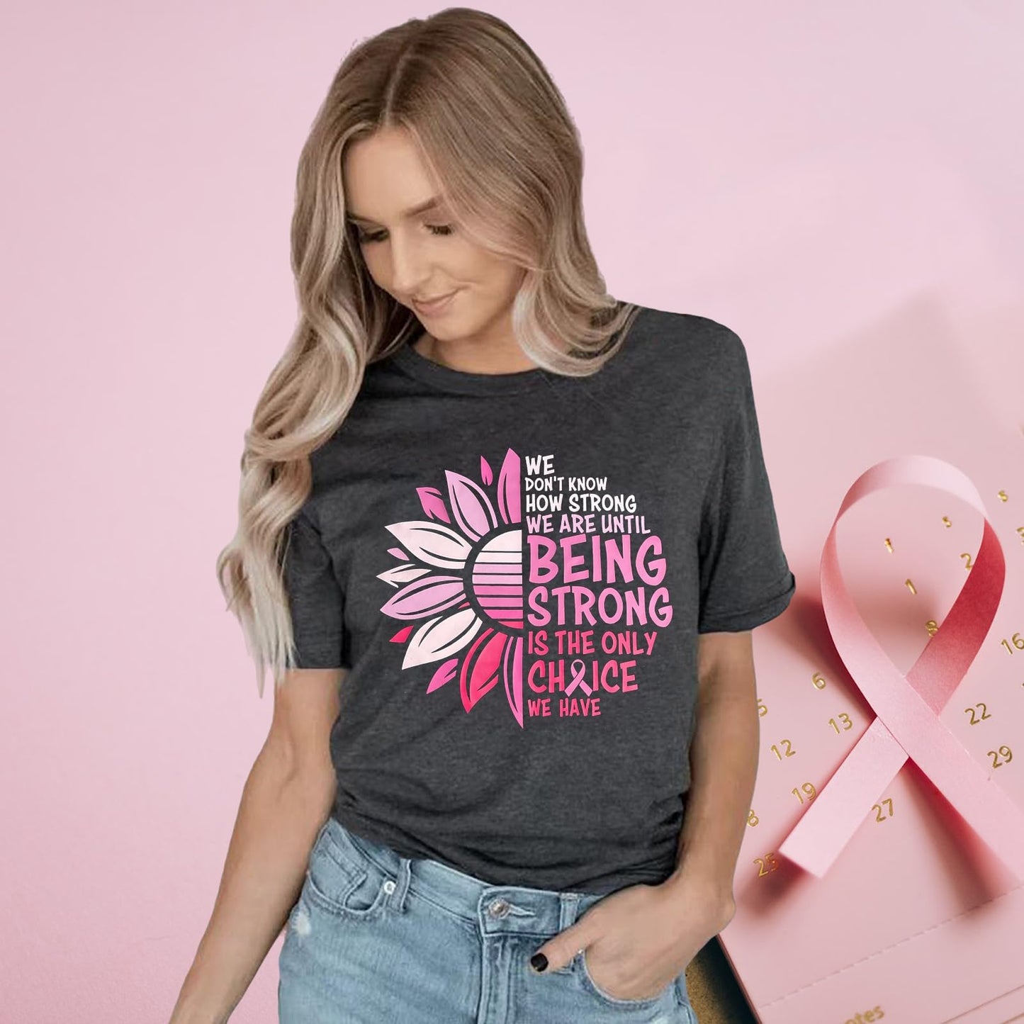 Breast Cancer Shirts Women Breast Cancer Awareness T-Shirts