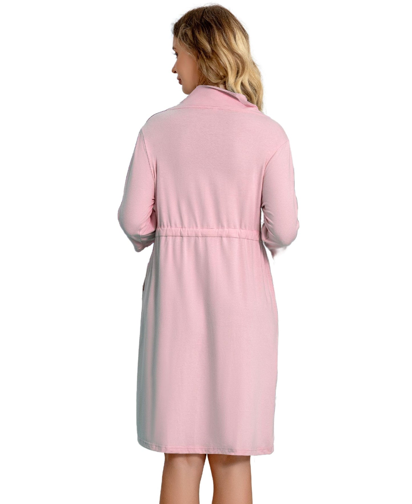 Mastectomy Robe with 4 Drain Pockets