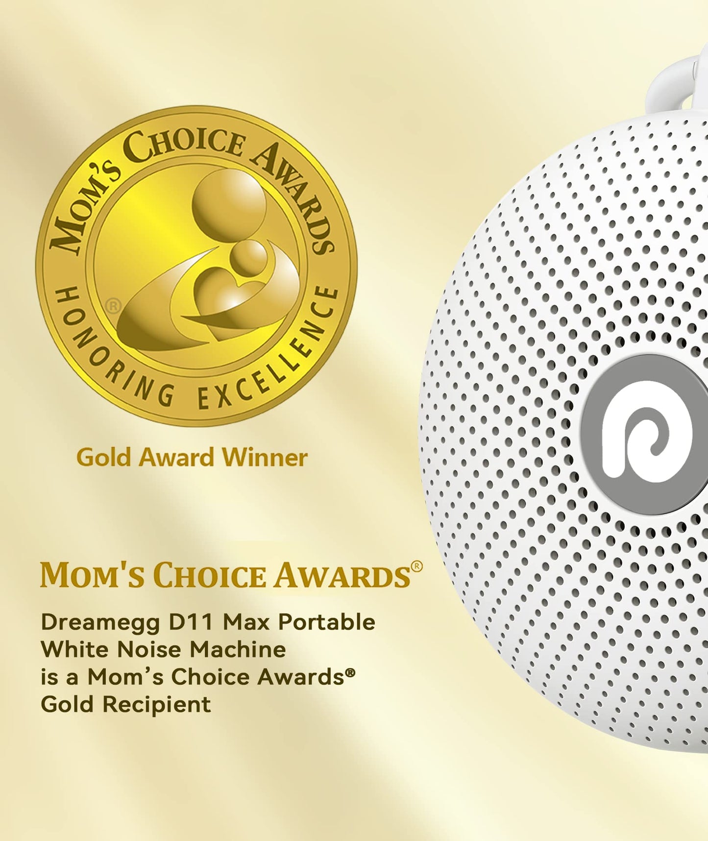 Dreamegg White Noise Machine - Portable Sound Machine