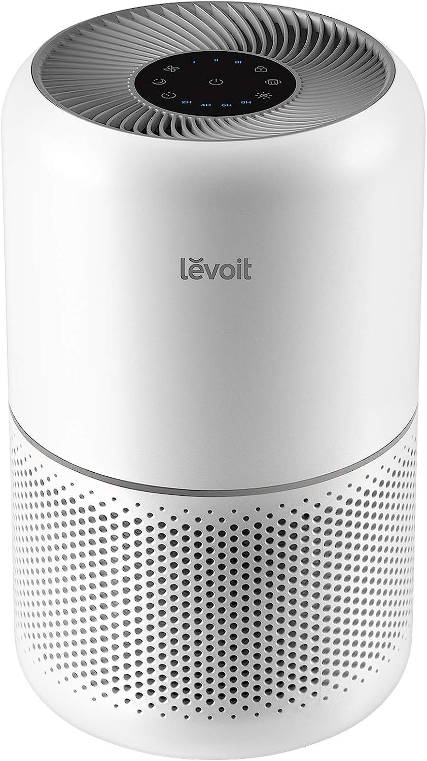 LEVOIT Air Purifier for Home Allergies Pet Hair in Bedroom, Covers Up to 1073 ftΒ²
