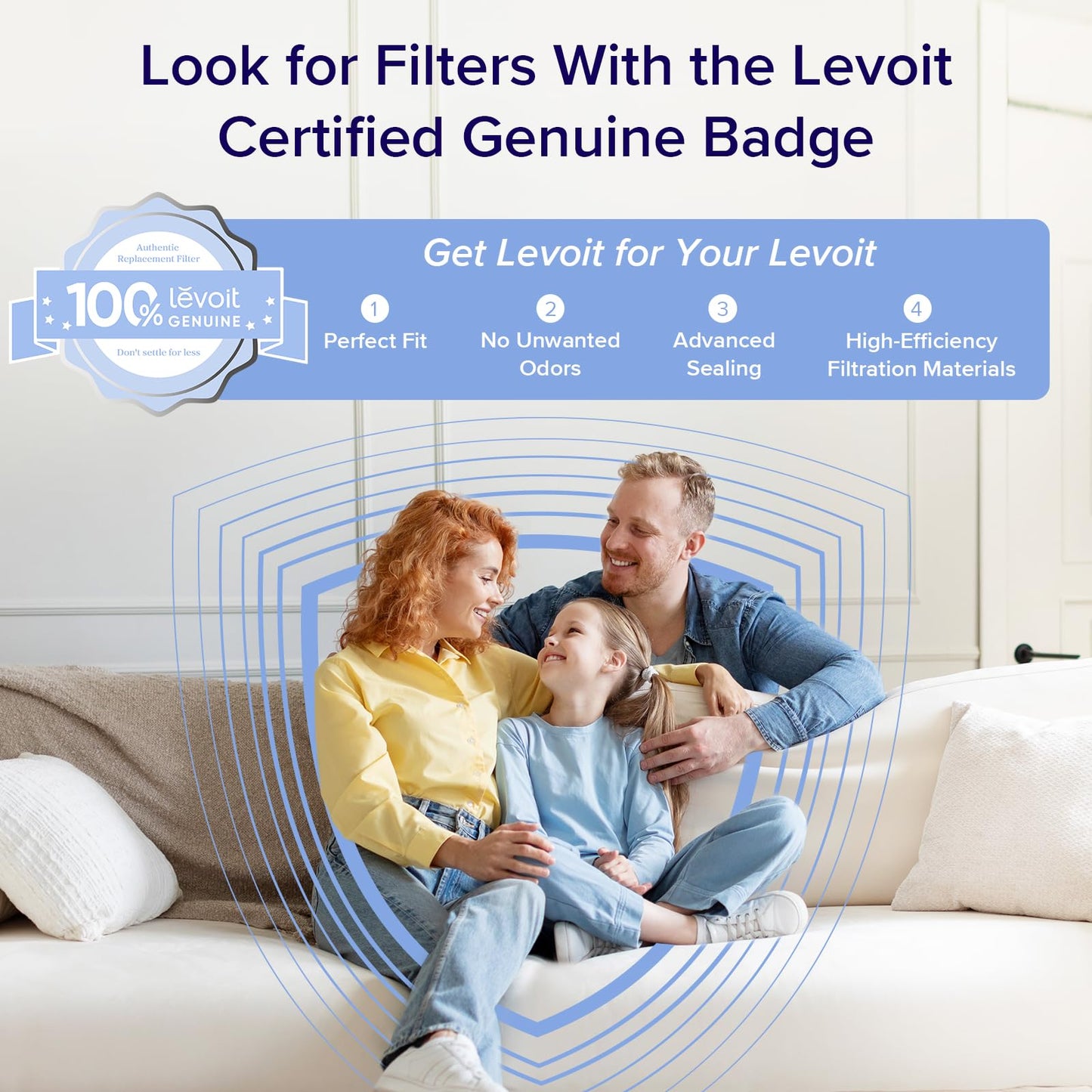 LEVOIT Air Purifiers for Home Large Room