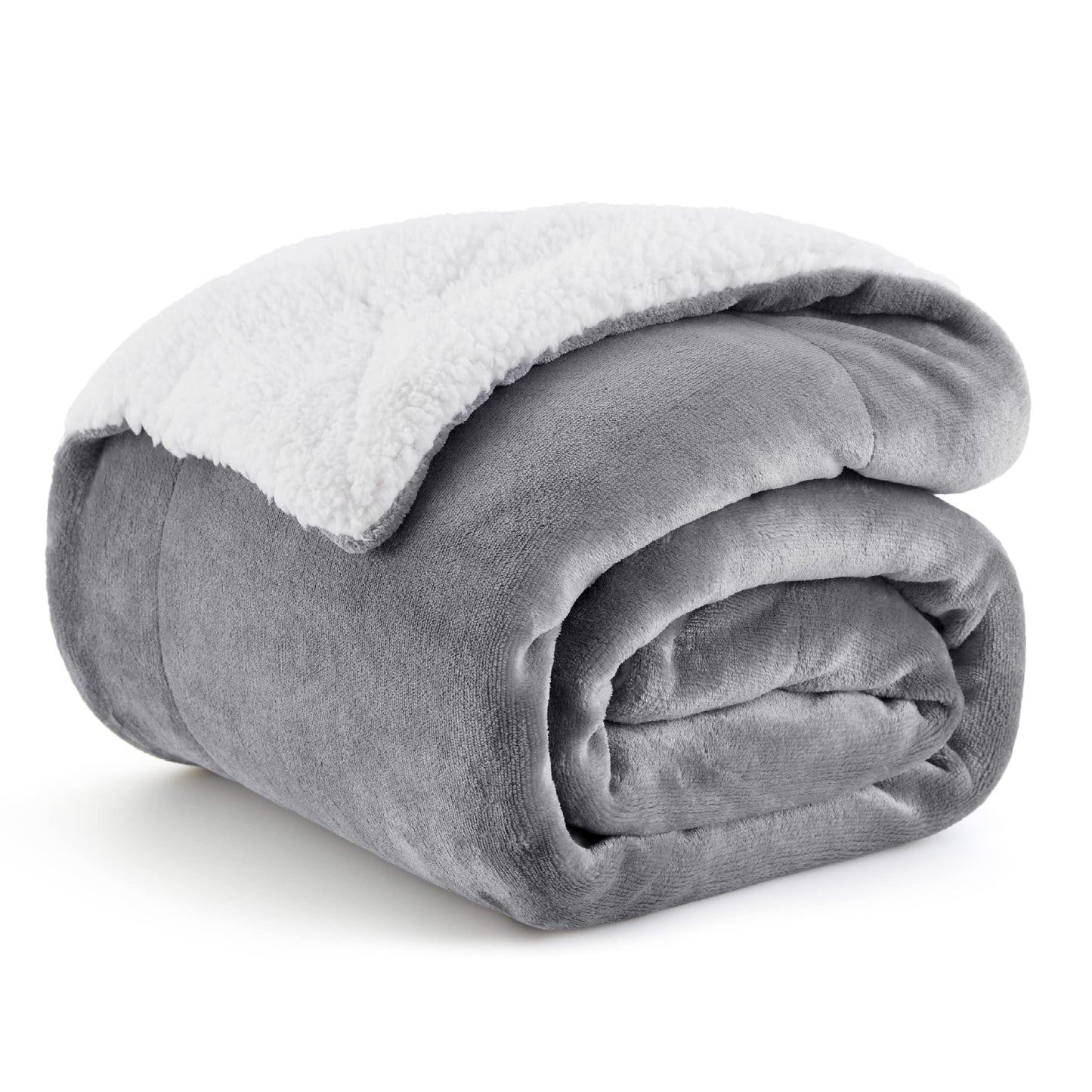 Bedsure Sherpa Fleece Throw Blanket