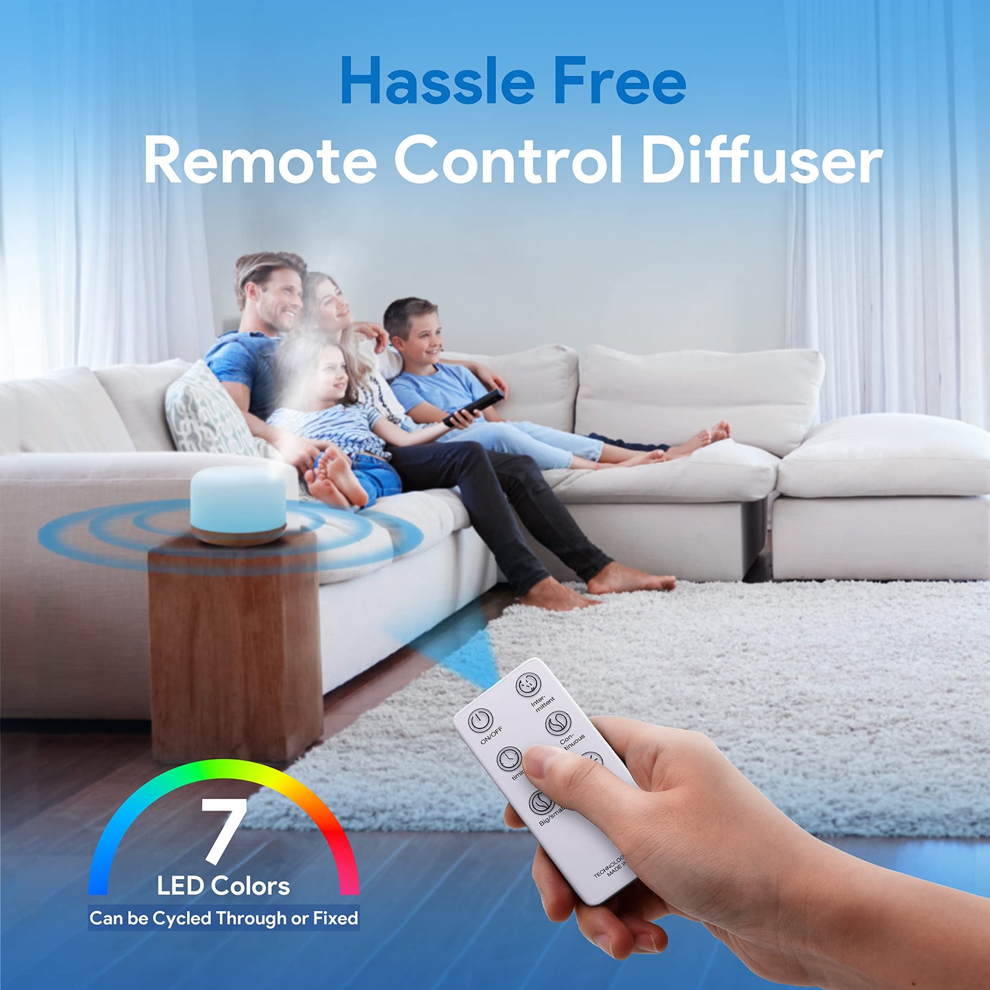 Essential Oil Diffuser with Remote Control