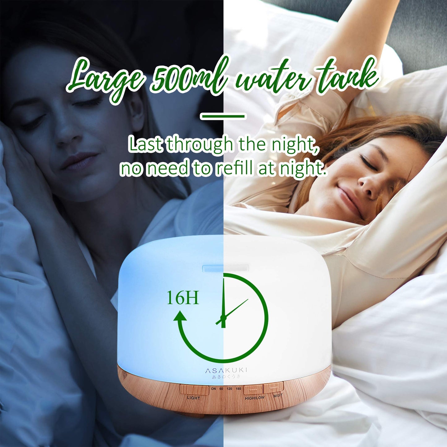 Oil Diffuser with Essential Oils Set