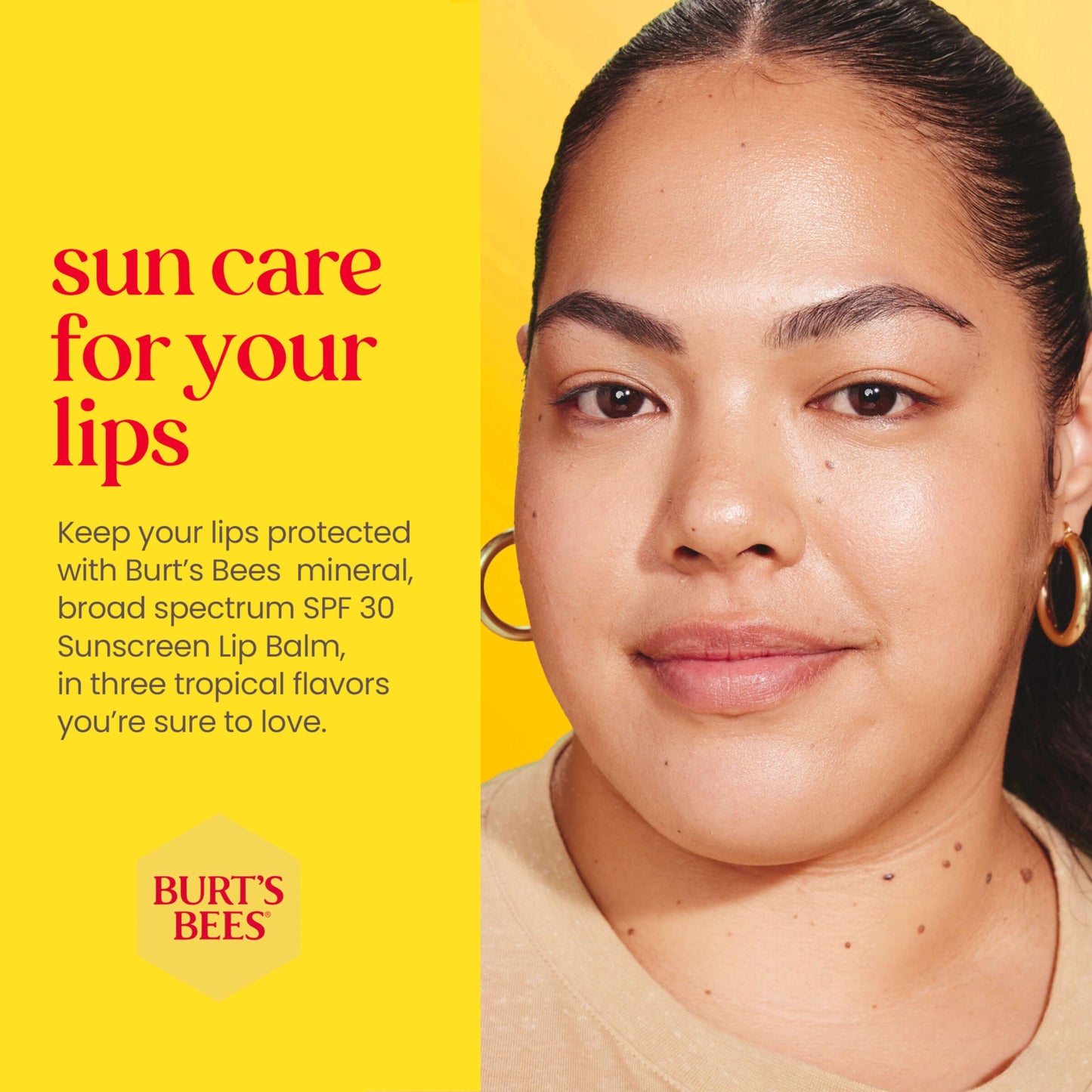 Burt’s Bees SPF 30 Lip Balm, 3 Tubes, 0.15 oz