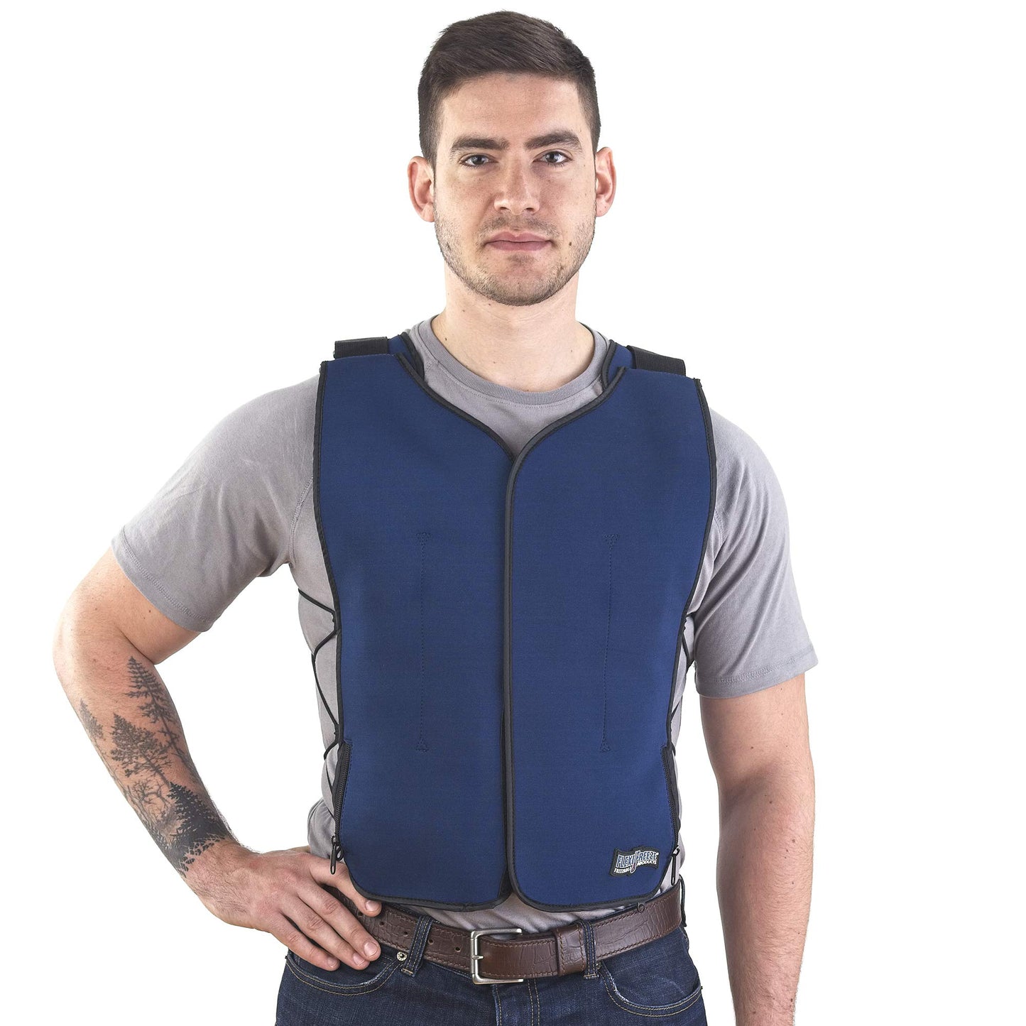 FlexiFreeze Personal Series Ice Vest (Zipper Closure)