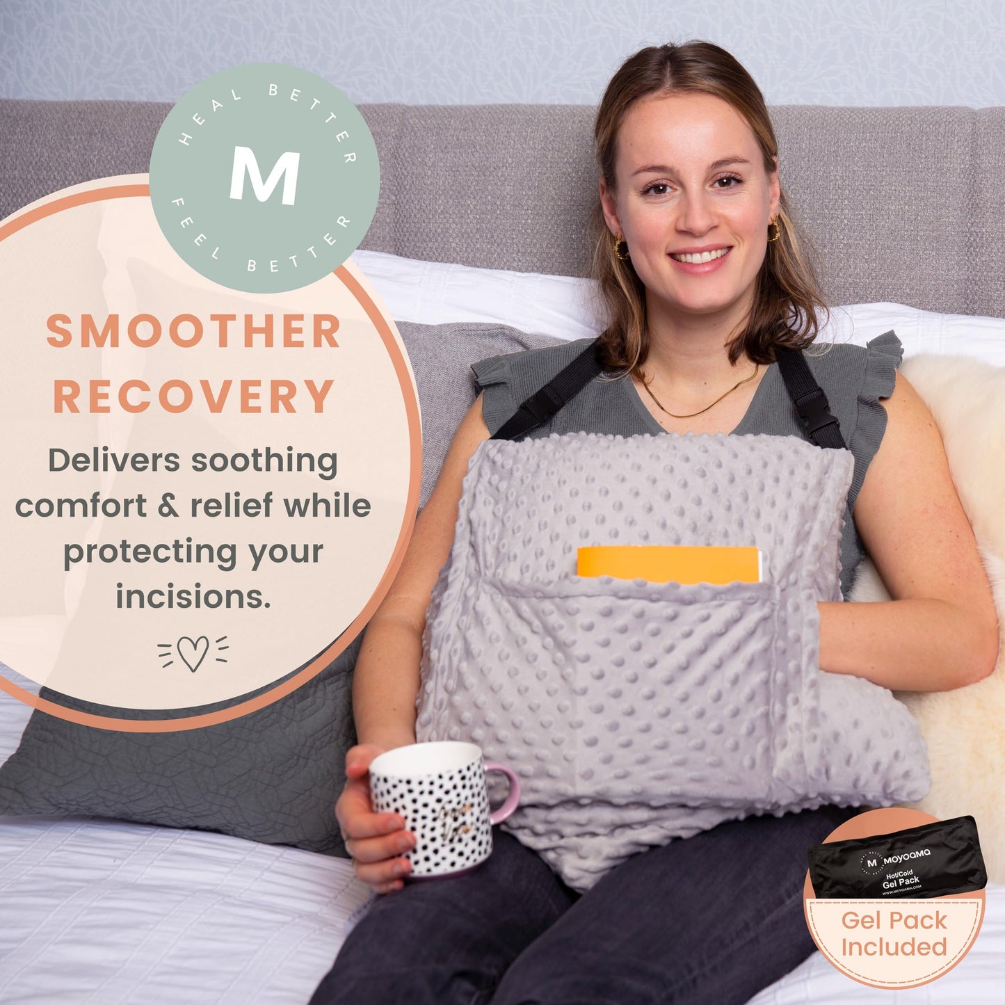 Post Surgery Pillow for Hysterectomy and Surgery Recovery