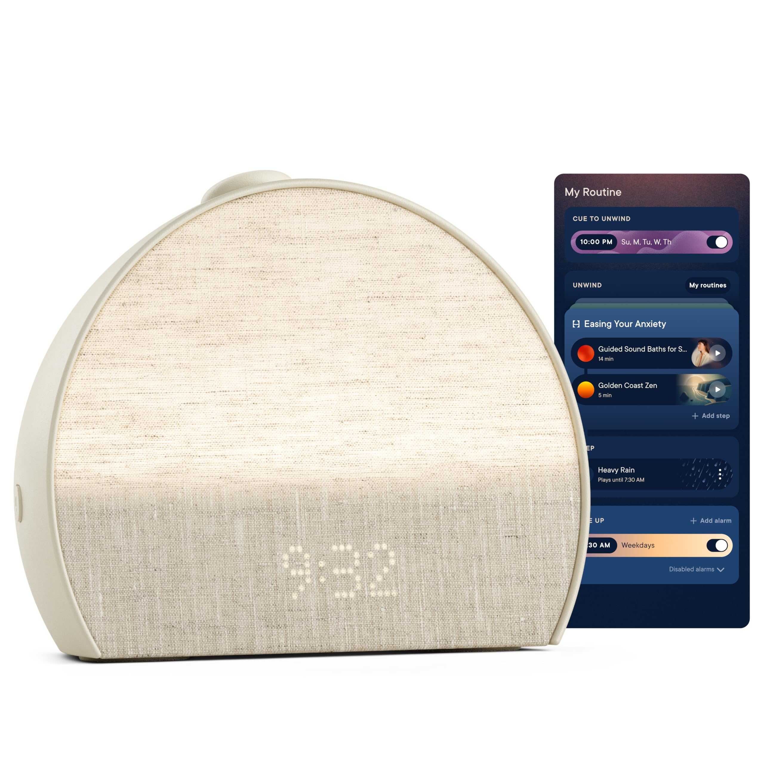 Hatch Restore 3 Sunrise Alarm Clock, Sound Machine, Smart Light
