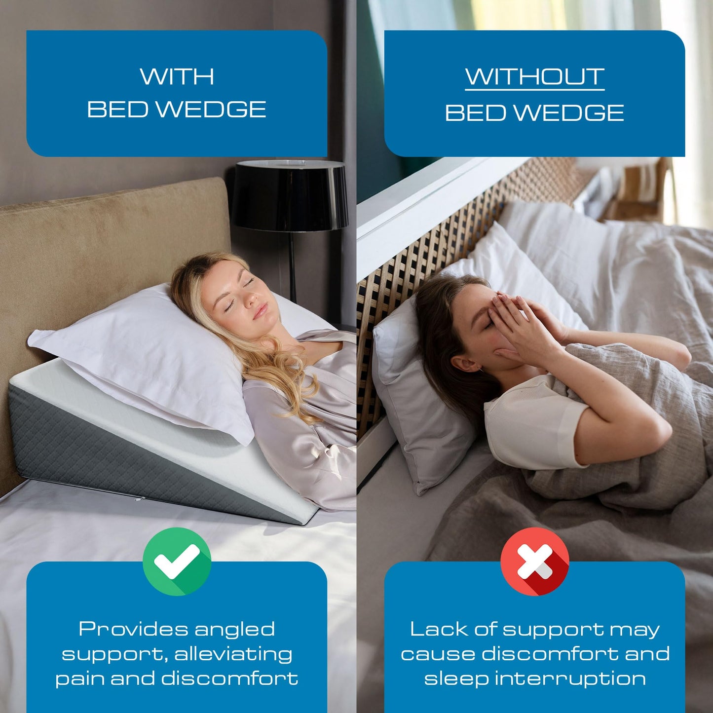 Bed Wedge Pillow