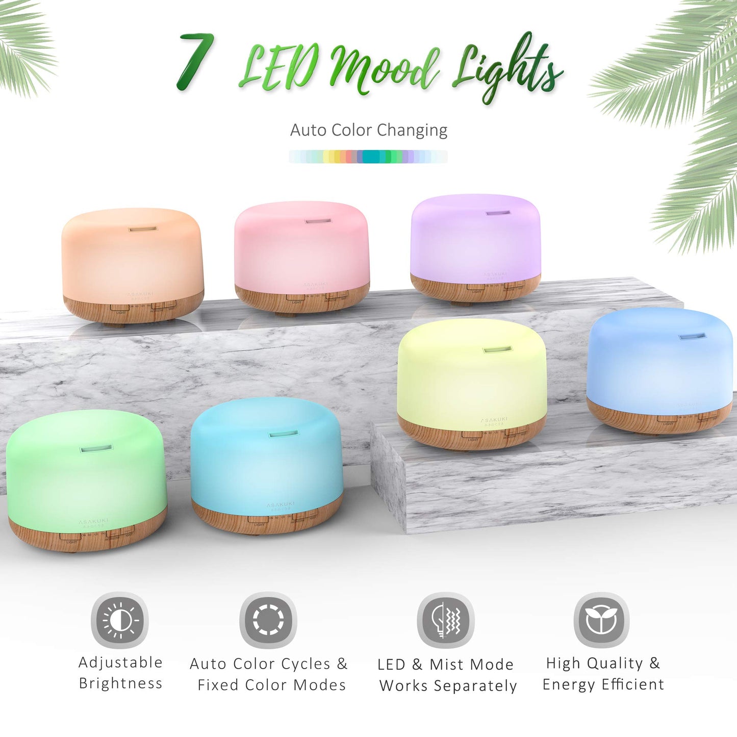 Oil Diffuser with Essential Oils Set