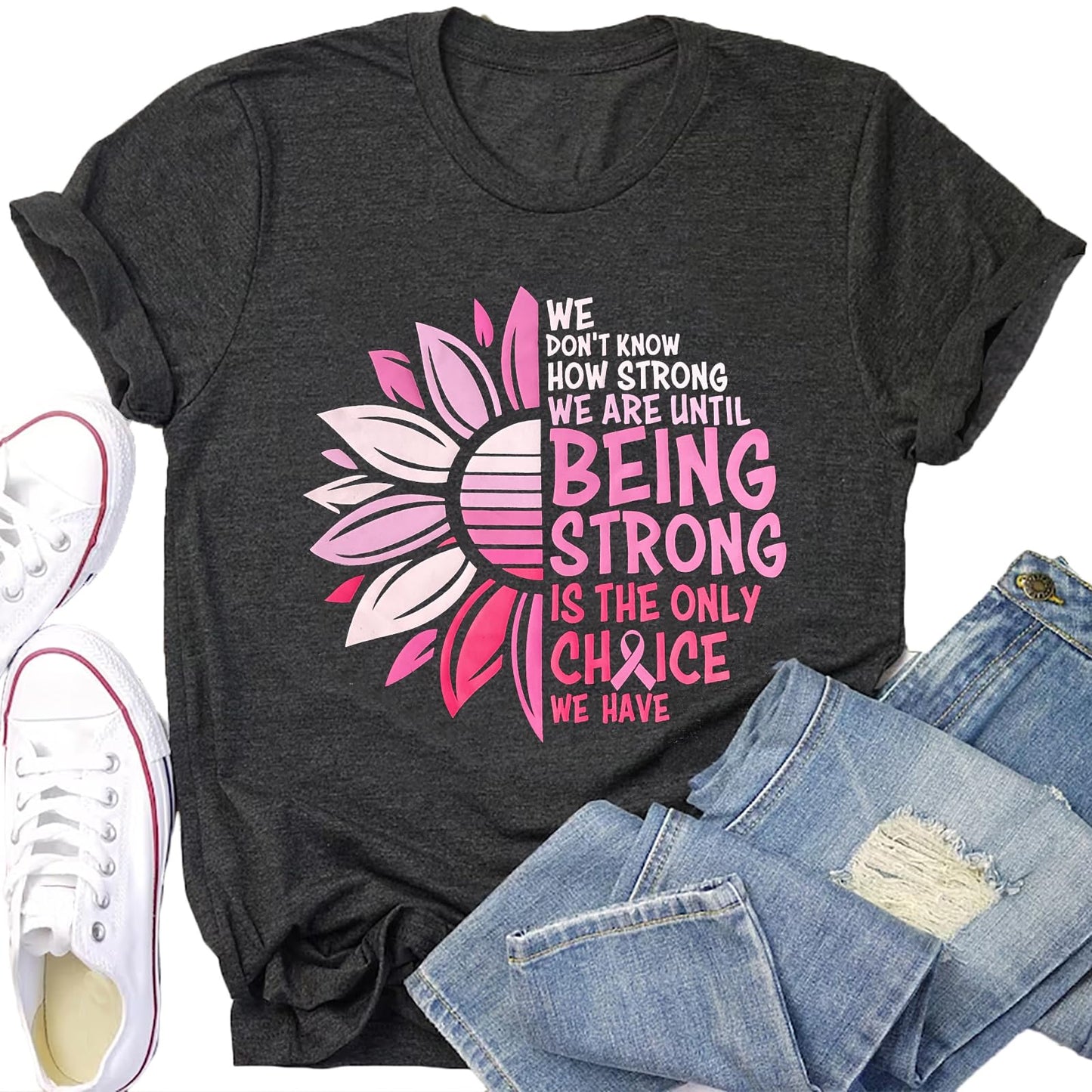 Breast Cancer Shirts Women Breast Cancer Awareness T-Shirts
