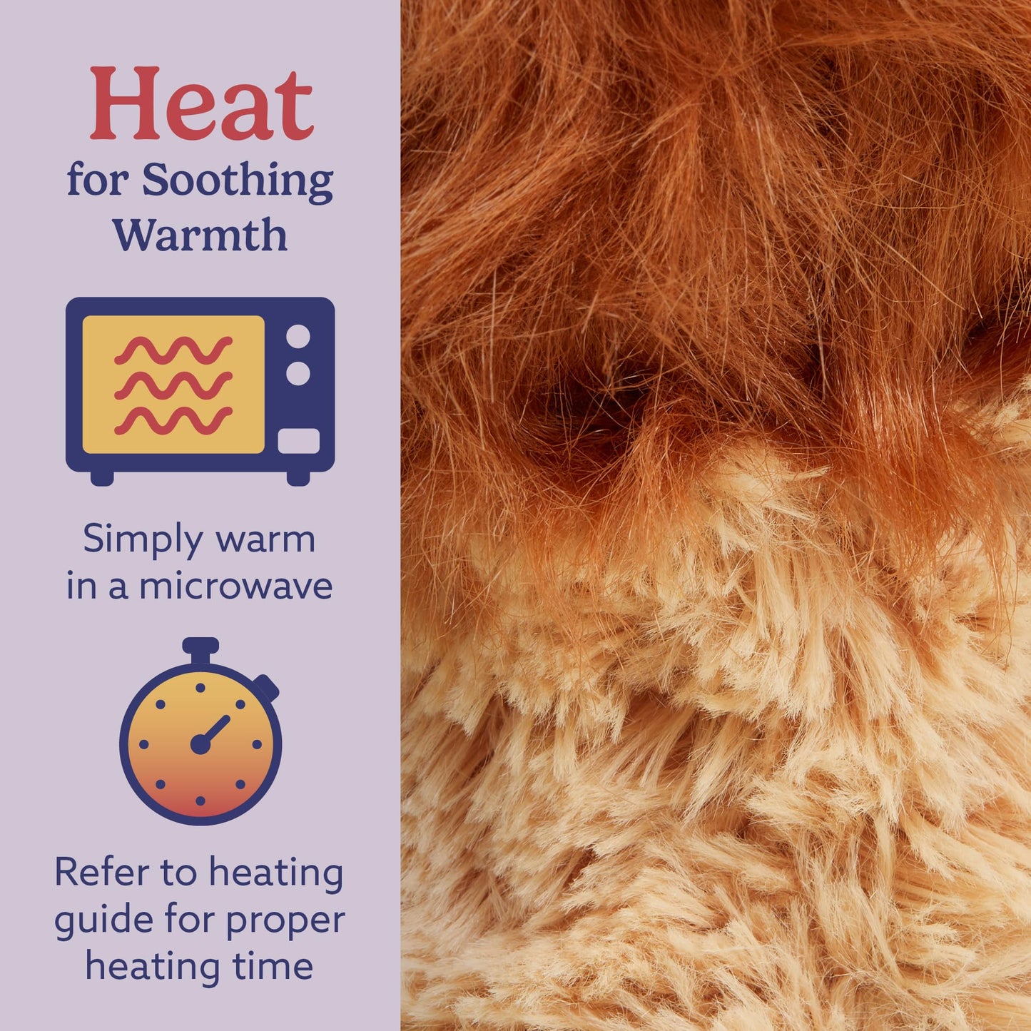 warmies Microwavable & Weighted Stuffed Animals, Lion - Heated Stuffed Animal Plushie