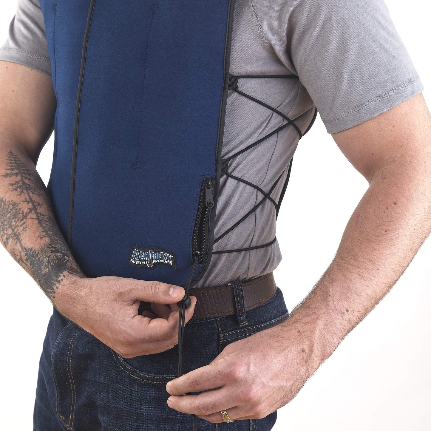 FlexiFreeze Personal Series Ice Vest (Zipper Closure)