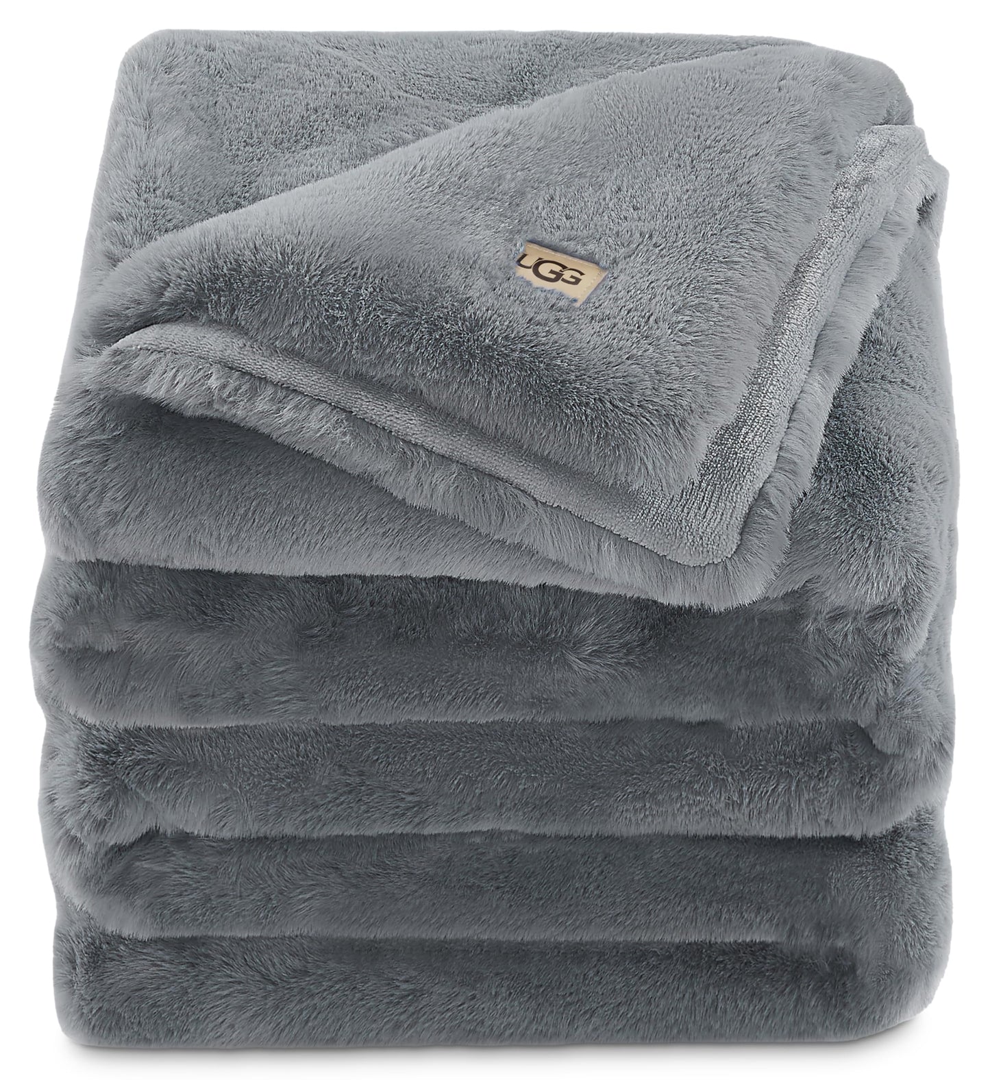 UGG Euphoria Plush Faux Fur Throw Blanket