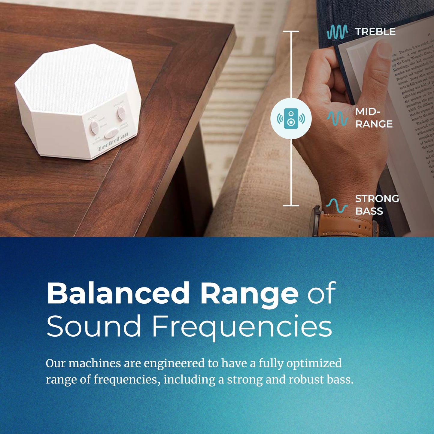 Adaptive Sound Technologies LectroFan Classic White Noise Machine