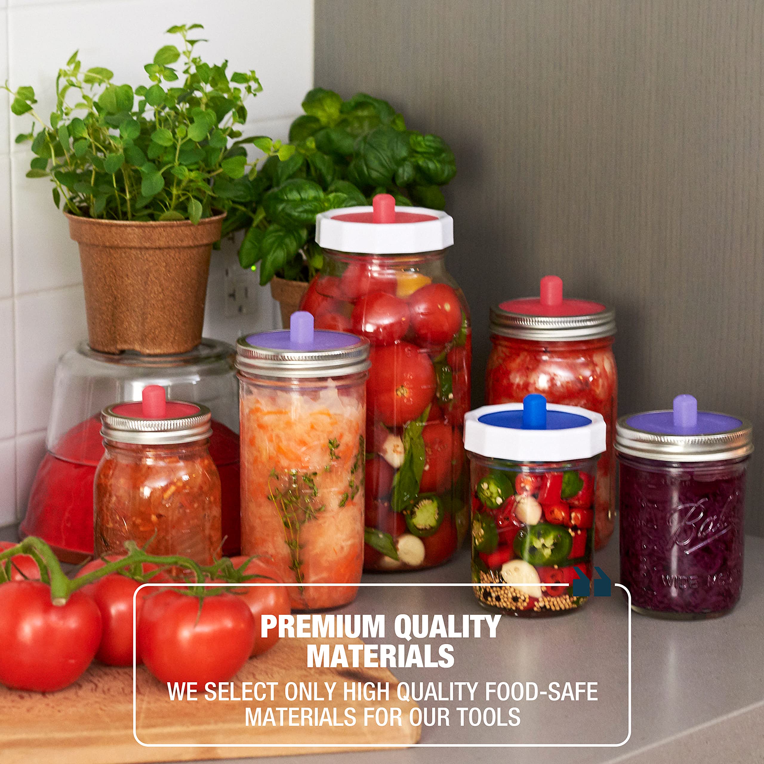 Masontops Complete Mason Jar Fermentation Kit