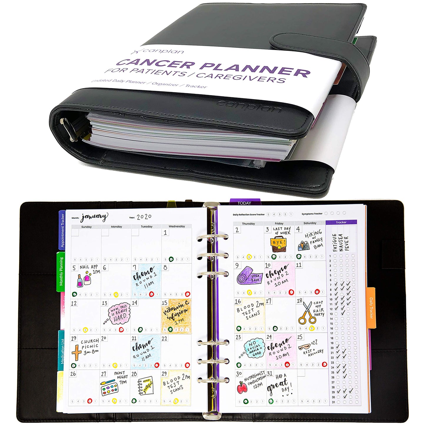CanPlan Cancer Planner - A Planner Made for Cancer Patients and Caregivers
